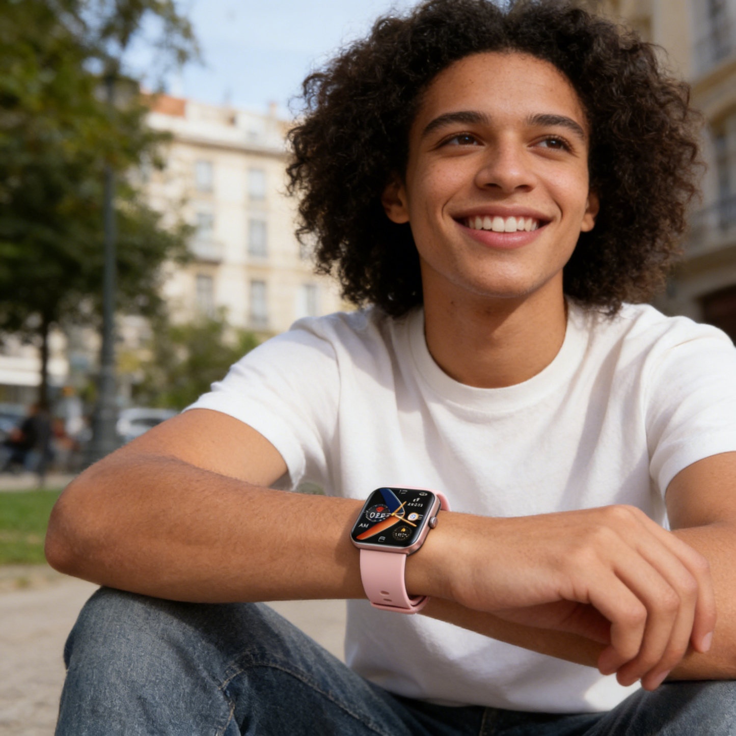 🔥50% taniej ⌚ Smartwatch zdrowia | Tętno • SpO₂ • Ciśnienie • Temperatura | Lekki i wygodny