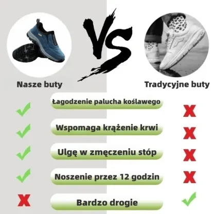 🔥 50% taniej – Pół ceny!✅ Buty ze skóry jelenia wysokiej jakości 🦶 Łagodzą ból stóp i zapalenie powięzi⬛Wodoodporne i antypoślizgowe