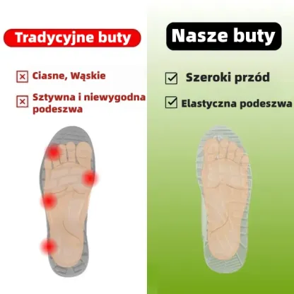 ✅Wysokiej jakości buty ze skóry jelenia🦶Łagodzą ból stóp i zapalenie powięzi - Wodoodporne i antypoślizgowe🔴Buty ortopedyczne