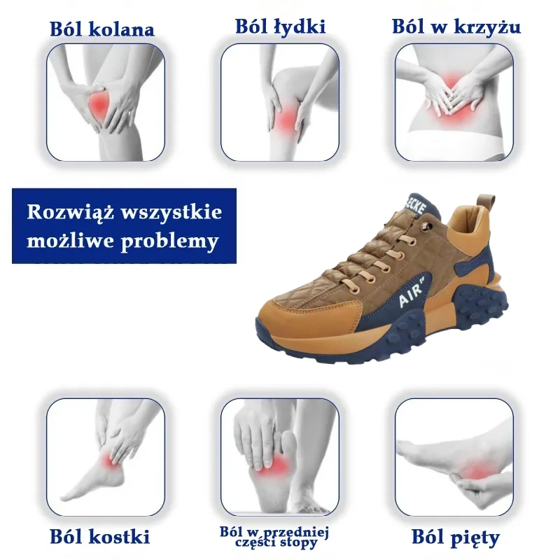 🔥Ostatni dzień! 30% zniżki! ⏰Ergonomicznie zaprojektowane markowe buty codzienne ✅ Miękkie i wygodne, z doskonałym wsparciem 🦶 Skutecznie łagodzą ból stóp