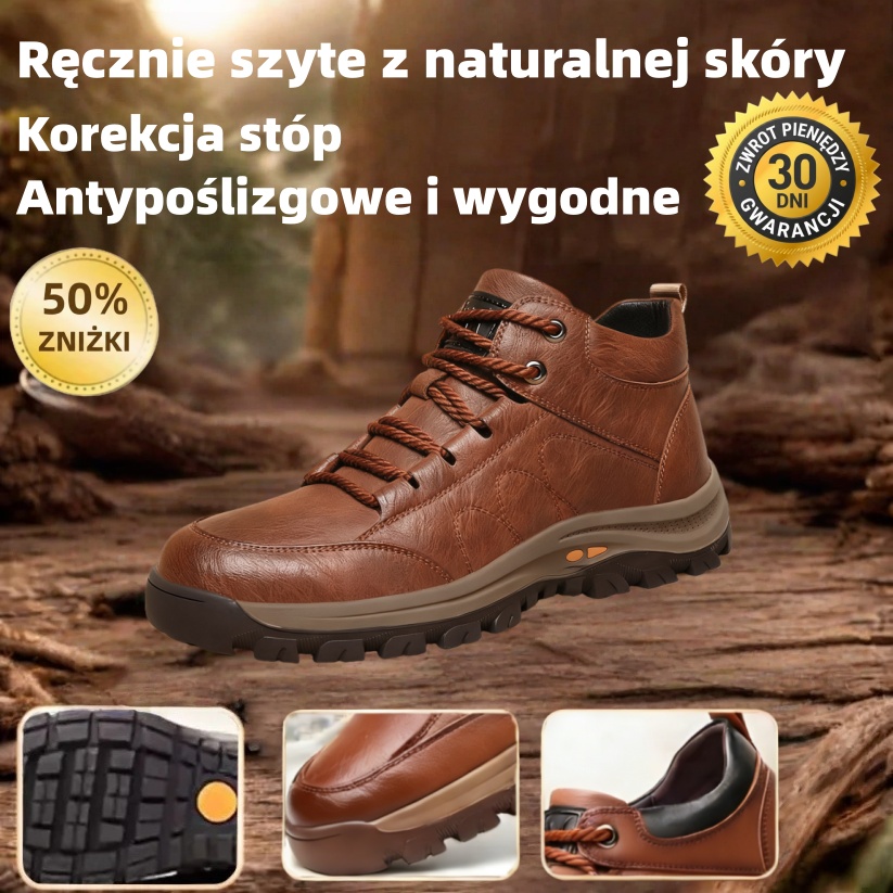 ⏰Ograniczona czasowo promocja 50% z okazji 10. rocznicy｜Wygodne, ortopedyczne buty codzienne dla mężczyzn 🦶 Wsparcie łuku stopy • Amortyzacja i antypoślizgowość • Komfort przez cały dzień