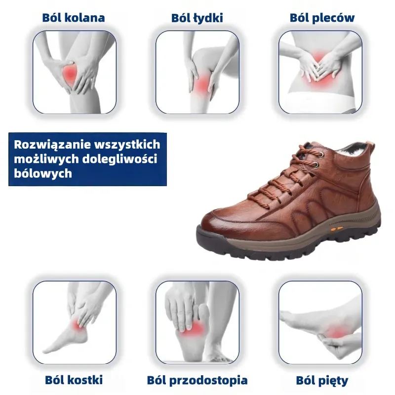 Miękkie i wygodne buty z włoskiej skóry cielęcej – wsparcie łuku stopy łagodzące ból (dostępne również w wersji pluszowej 🔥)