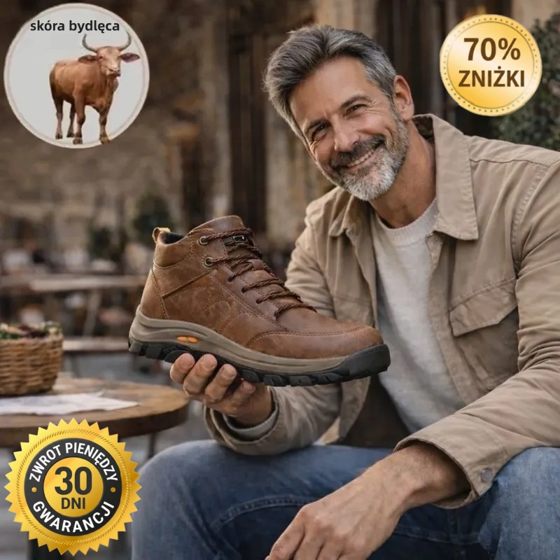 🔷Ostatni dzień na zniżkę 70%, nie przegap!⬛ Męskie buty codzienne ze skóry cielęcej🐂 Ręcznie szyte, ciepłe i wygodne✅ Nadają się do wygodnego chodzenia przez cały dzień.