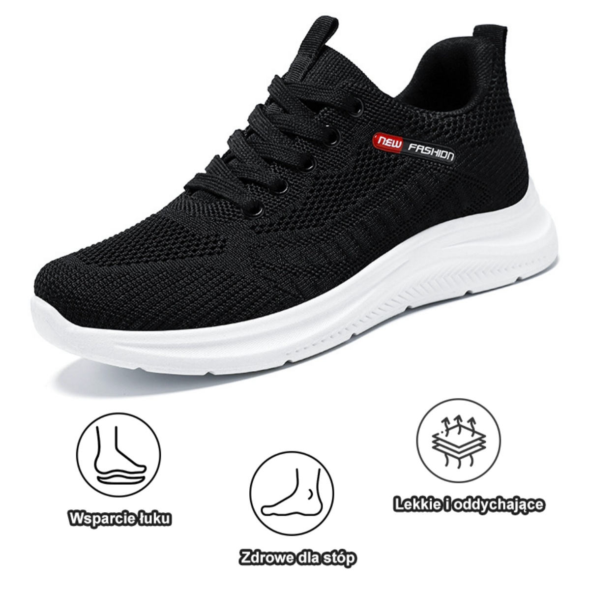 【🎁Dzisiaj 50% zniżki - nie przegap】 Ergonomicznie zaprojektowane buty ortopedyczne - ulga w bólu stawów👞 Zmniejszają nacisk podczas chodzenia