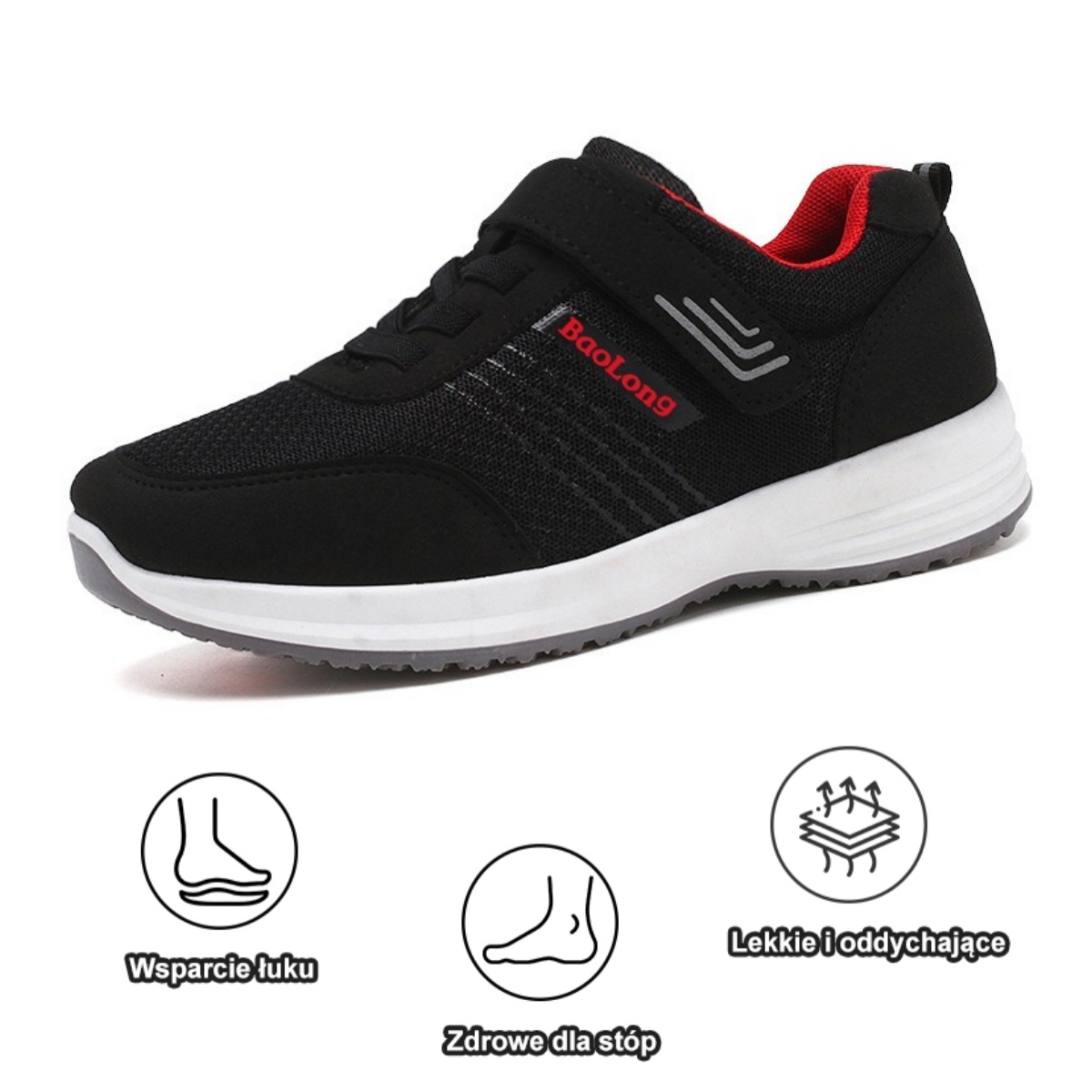 【🎁Dzisiaj 50% zniżki - nie przegap】 Ergonomicznie zaprojektowane buty ortopedyczne - ulga w bólu stawów👞 Zmniejszają nacisk podczas chodzenia