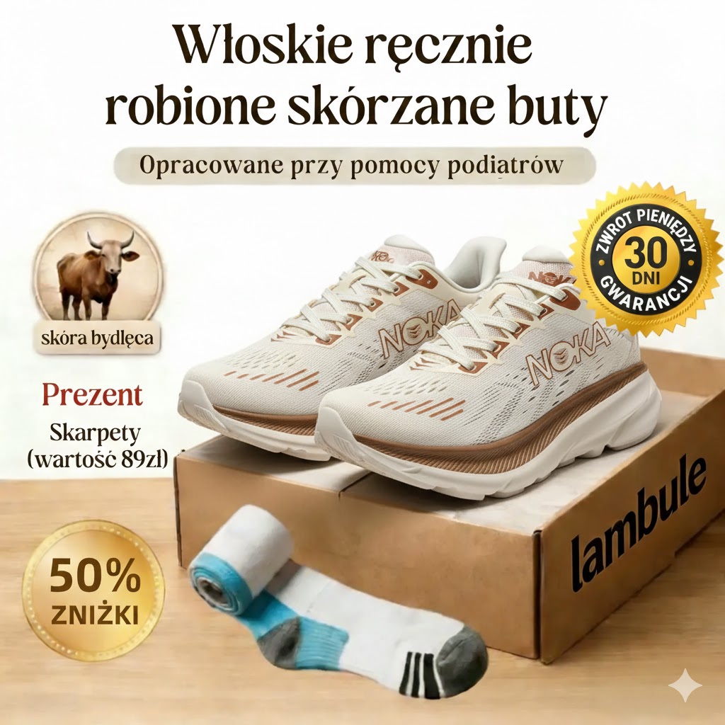 ⏰50% zniżki dzisiaj! 🔥 Nowe buty do biegania 2026: Miękkie wkładki redukują nacisk na stopy i ułatwiają chodzenie.