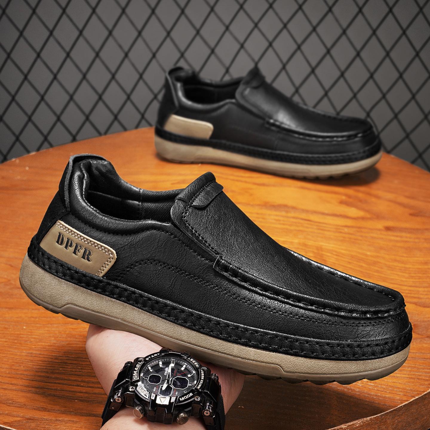 ⏰Oferta specjalna ograniczona czasowo z 60% zniżką🐂Wysokiej jakości skóra bydlęca👞Szyte ręcznie✅Wodoodporne i antypoślizgowe✅Wsparcie łuku stopy✅Wygodne chodzenie