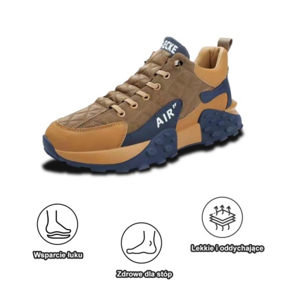 【🔥Dziś połowa ceny - nie przegap】 Ergonomicznie zaprojektowane buty ortopedyczne - konstrukcja z podparciem łuku stopy 👞Łatwo pozbądź się bólu stóp