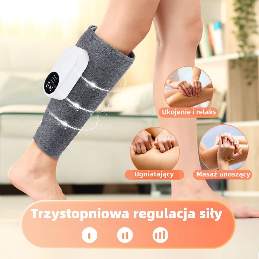 🦵 Masażer Łydek z Funkcją Podgrzewania  🔥50% TANIEJ | Inteligentny Masaż Ciśnieniowy | Ulga w Zmęczeniu i Lepsze Krążenie 🔥