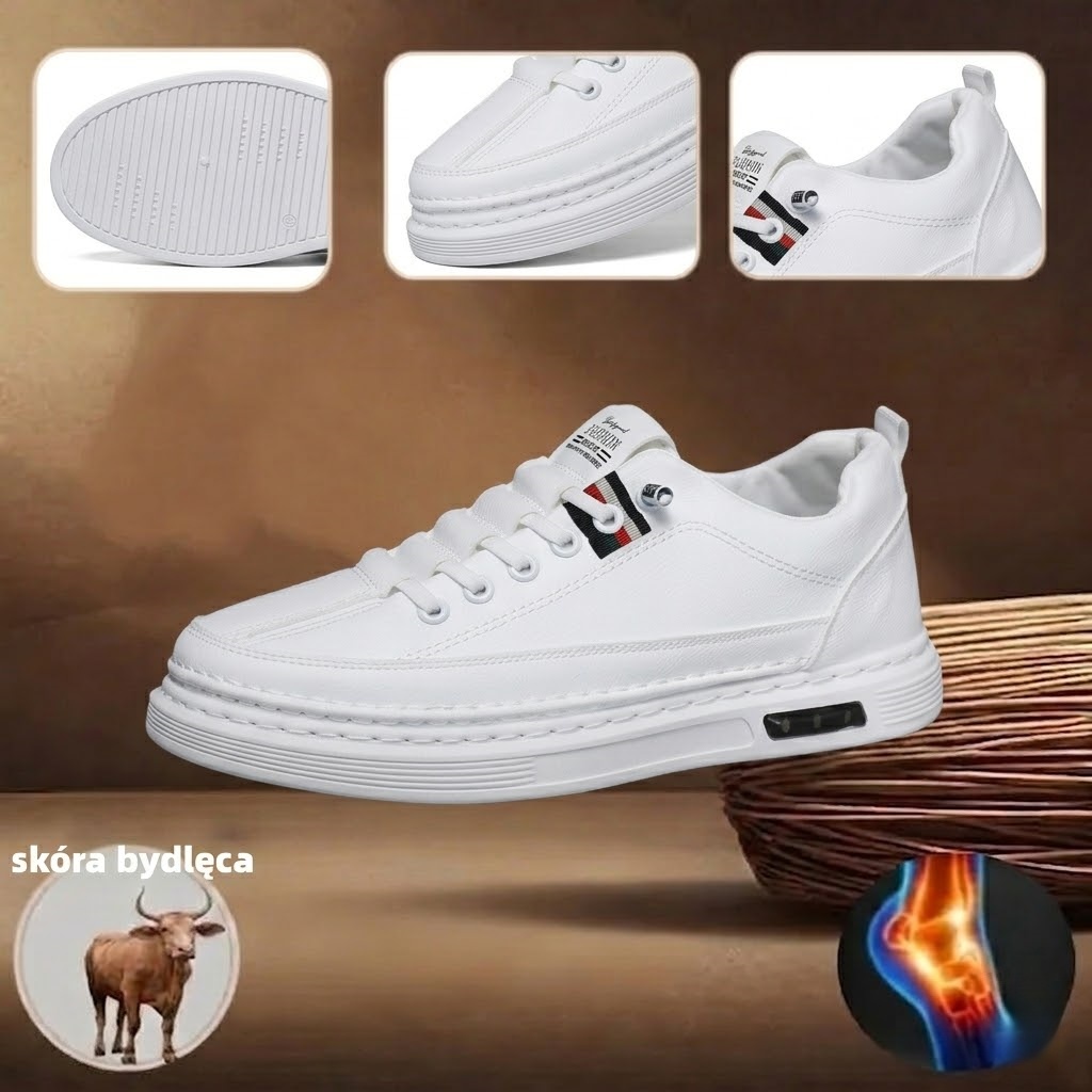 🎁Specjalna oferta rocznicowa – nie przegap!🎁Ortopedyczne buty skórzane premium👞Amortyzacja i redukcja nacisku ✅Stabilność i antypoślizgowość ✅Całodniowy komfort