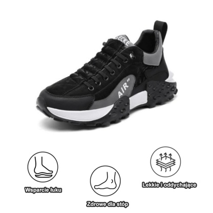 【🔥Dziś połowa ceny - nie przegap】 Ergonomicznie zaprojektowane buty ortopedyczne - konstrukcja z podparciem łuku stopy 👞Łatwo pozbądź się bólu stóp