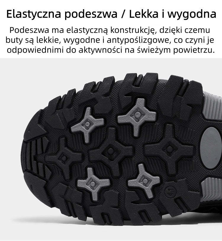 [⏰50% zniżki dzisiaj - nie przegap] Ergonomiczne buty trekkingowe - skóra premium + ciepło 👞