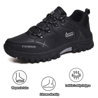 [⏰50% zniżki dzisiaj - nie przegap] Ergonomiczne buty trekkingowe - skóra premium + ciepło 👞