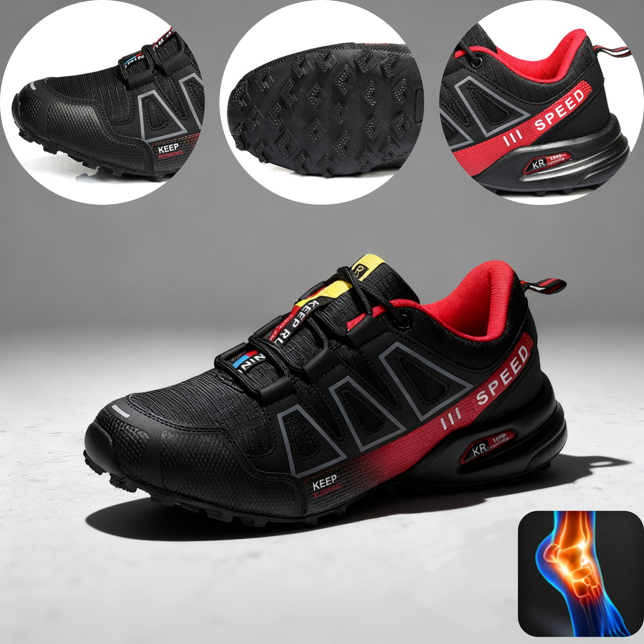 🔥70% zniżki dzisiaj - nie przegap ⏰ Ergonomiczne buty ortopedyczne na ból pleców, stawów i stóp - unisex