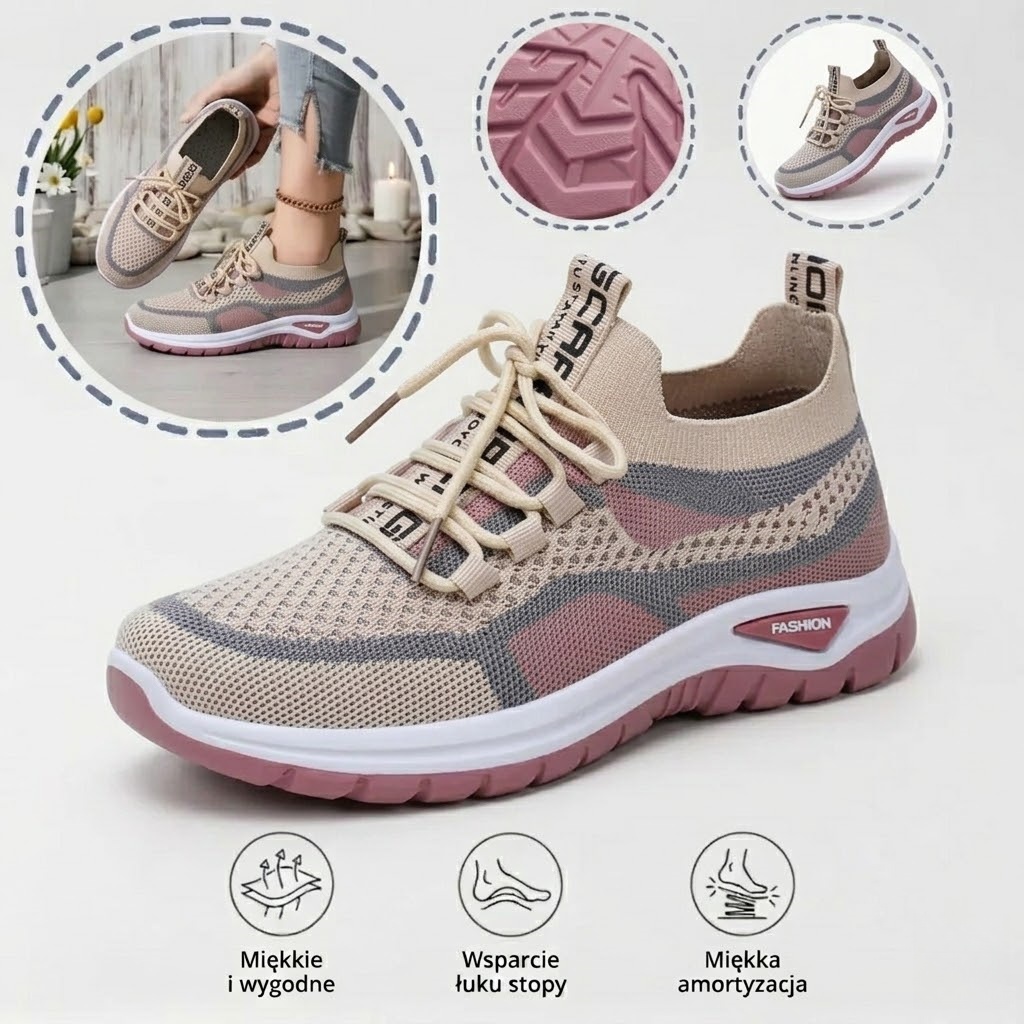 ⏰50% zniżki dzisiaj - Nie przegap! 🔥Ergonomicznie zaprojektowane buty ortopedyczne - konstrukcja z podparciem łuku stopy👟 Łatwe pozbycie się bólu stóp
