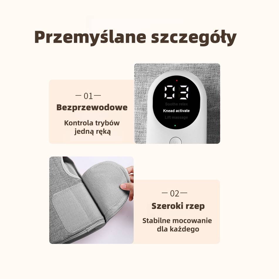 🦵 Masażer Łydek z Funkcją Podgrzewania  🔥50% TANIEJ | Inteligentny Masaż Ciśnieniowy | Ulga w Zmęczeniu i Lepsze Krążenie 🔥