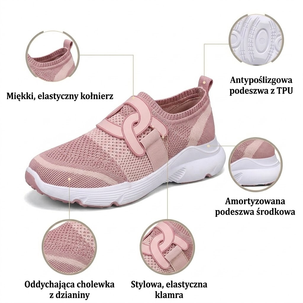 ⏰ Nie przegap!——60% zniżki dzisiaj  🔥Ergonomicznie zaprojektowane buty ortopedyczne✅Wsparcie łuku stopy✅Wygodne i bezbolesne chodzenie
