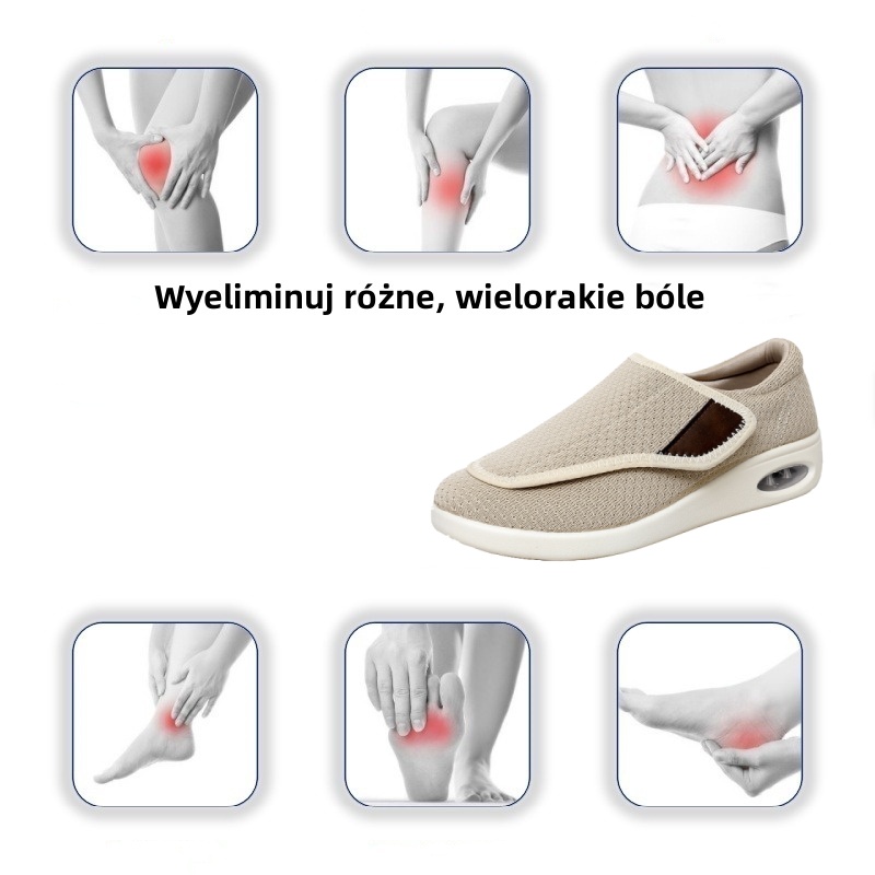 【🎁Dzisiaj 50% zniżki - nie przegap】 Ergonomicznie zaprojektowane buty ortopedyczne - ulga w bólu stawów👞 Zmniejszają nacisk podczas chodzenia