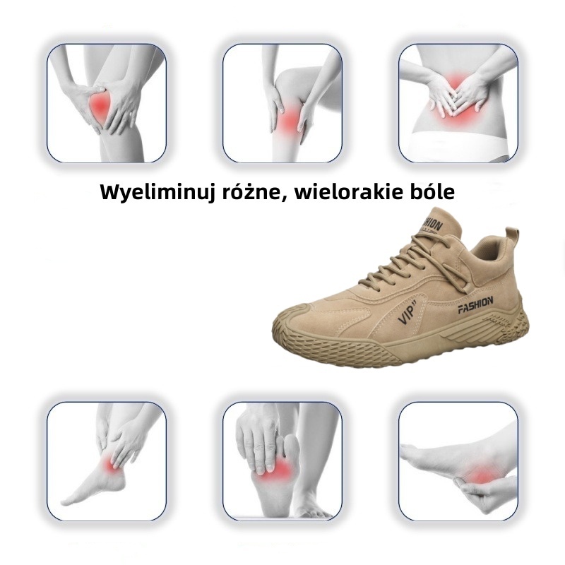 【🎁Dzisiaj 50% zniżki - Nie przegap】 Ergonomicznie zaprojektowane buty ortopedyczne - konstrukcja z podparciem łuku stopy 👞 Pozbądź się dyskomfortu podczas chodzenia