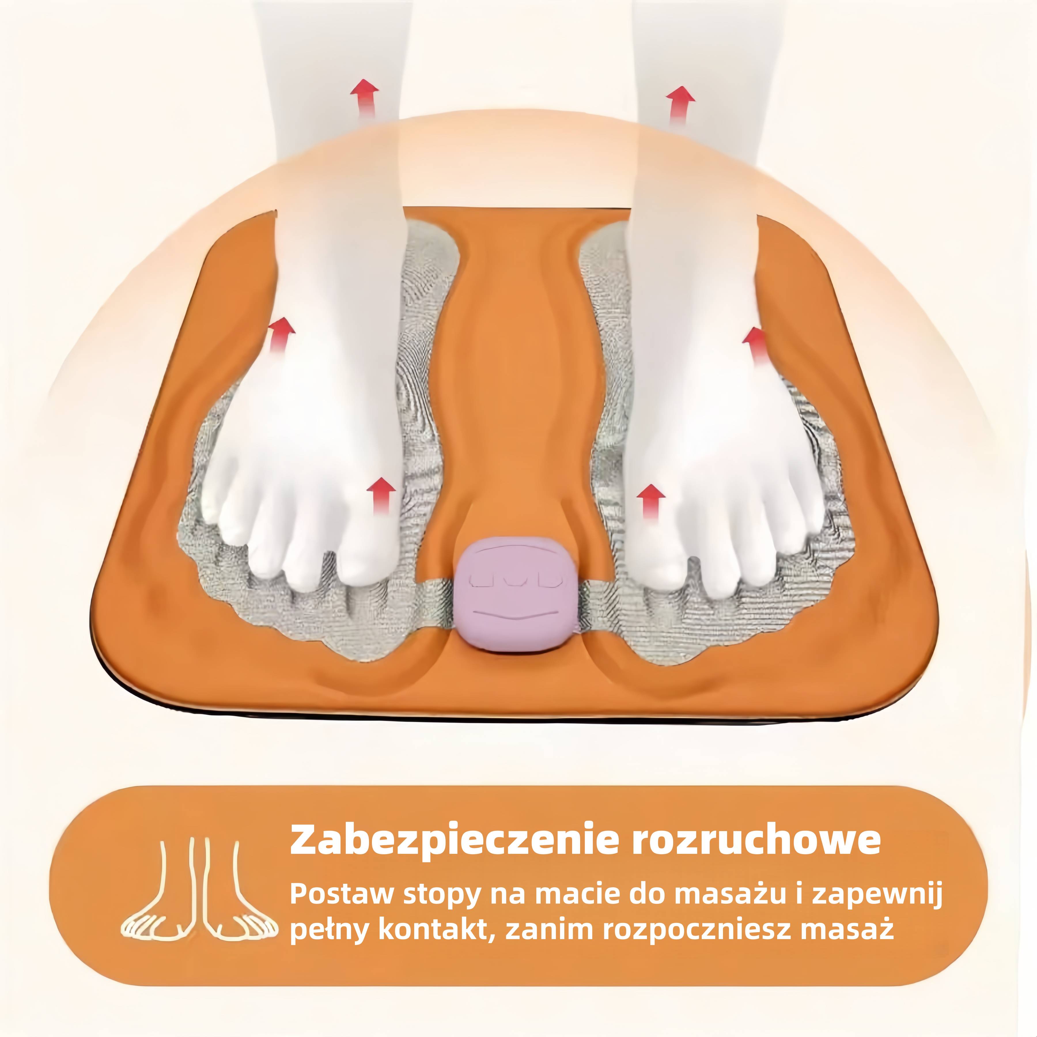 🔥50% taniej🔥  Przenośny masażer EMS 3D do stóp i łydek🦶 6 trybów | 15 poziomów intensywności | Funkcja podgrzewania ♨️
