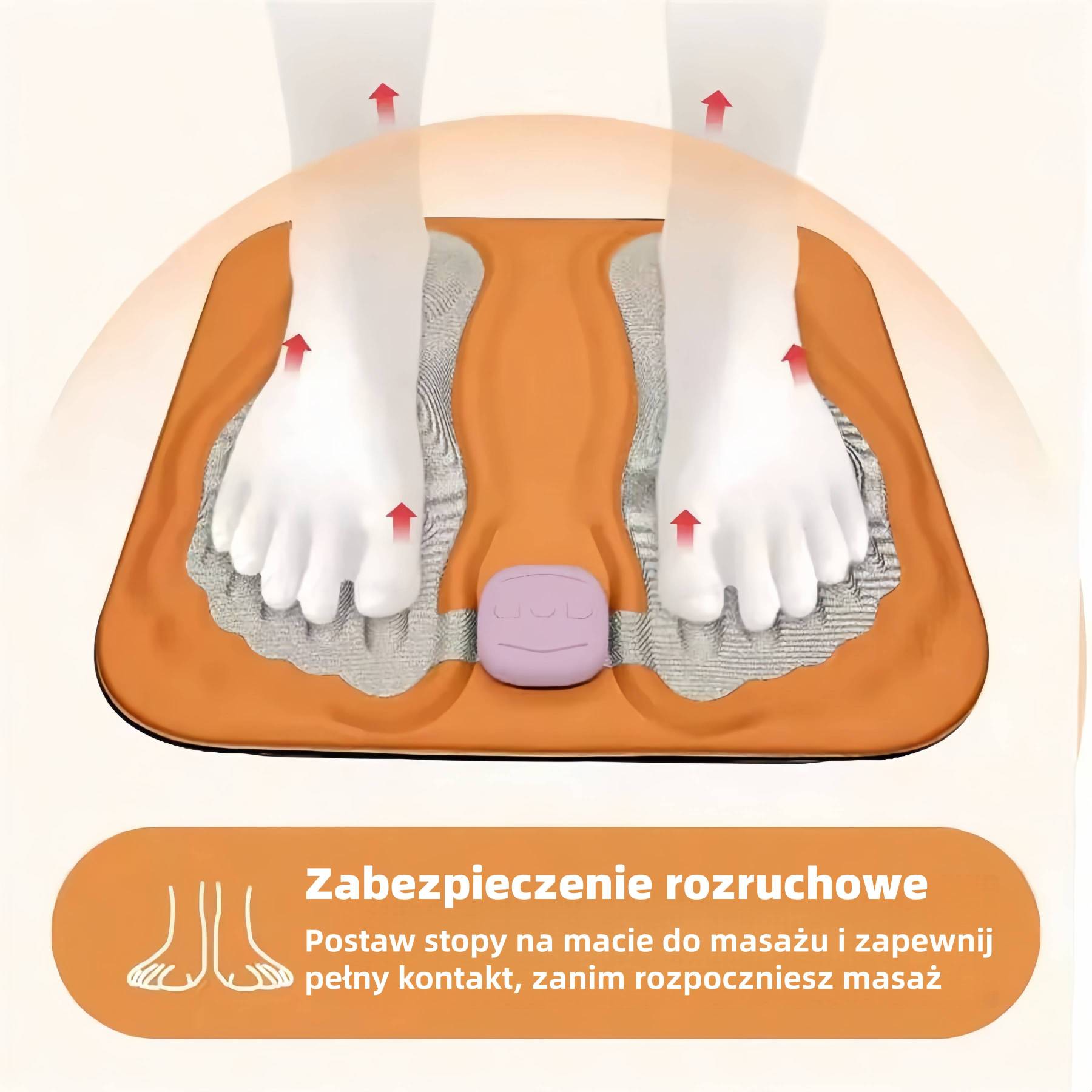 🔥50% taniej🔥  Przenośny masażer EMS 3D do stóp i łydek🦶 6 trybów | 15 poziomów intensywności | Funkcja podgrzewania ♨️
