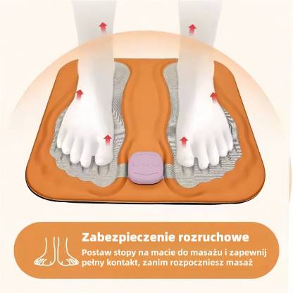 🔥50% taniej🔥  Przenośny masażer EMS 3D do stóp i łydek🦶 6 trybów | 15 poziomów intensywności | Funkcja podgrzewania ♨️