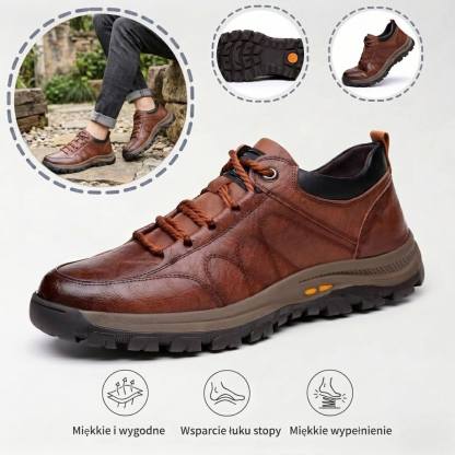 ⏰Oferta ograniczona czasowo — połowa ceny! 🐂Wysokiej jakości skóra bydlęca 👞Szyte ręcznie ✅Wodoodporne i antypoślizgowe ✅Wsparcie łuku stopy ✅Wygodne chodzenie