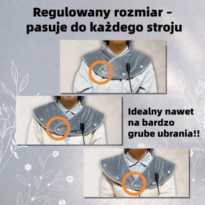 Elektryczny koc szalowy – Ciepło i Komfort na Co Dzień | 🔥 PÓŁ CENY – 50% TANIEJ! 🔥