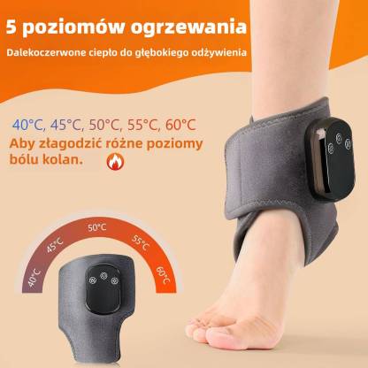 Masażer stóp 👣🔥 | Masaż + Ciepły Kompres 🌡️ | 3 Tryby Wibracji ⚡ | 🔥 PÓŁ CENY – 50% TANIEJ! 💥