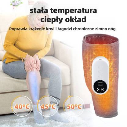 🦵 Masażer Łydek z Funkcją Podgrzewania  🔥50% TANIEJ | Inteligentny Masaż Ciśnieniowy | Ulga w Zmęczeniu i Lepsze Krążenie 🔥