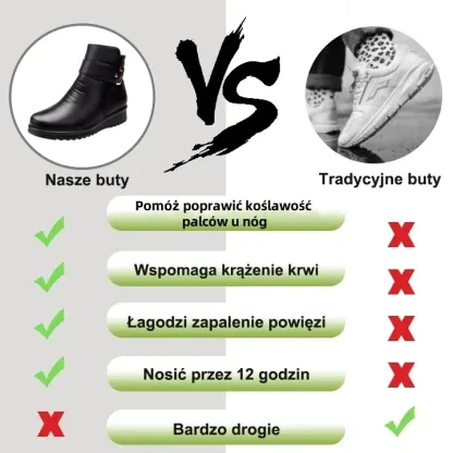 (🔥Dziś połowa ceny - nie przegap) ⏰ - Miękkie i wygodne, oryginalne wełniane skórzane buty damskie (podparcie łuku - ułatwia chodzenie)