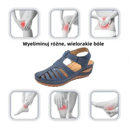 ⏰ Wyprzedaż wiosenna – 50% zniżki przez ograniczony czas – Letnie sandały ortopedyczne z podparciem łuku stopy, ✅ Wygodne i bezbolesne chodzenie – Ergonomiczna konstrukcja