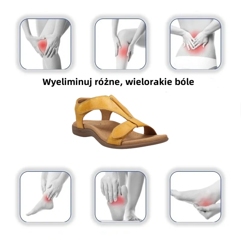 ⏰ Wiosenna wyprzedaż z obniżoną ceną przez ograniczony czas, nie przegap okazji - letnie sandały ortopedyczne, ✅ wygodne i bezbolesne chodzenie, wsparcie łuku stopy, ergonomiczny design