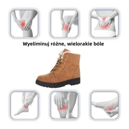 🔥Damskie śniegowce z wełnianą wyściółką od australijskiej marki🔥Ergonomiczne, wodoodporne buty ortopedyczne, które łagodzą ból✅- Nowa zimowa kolekcja