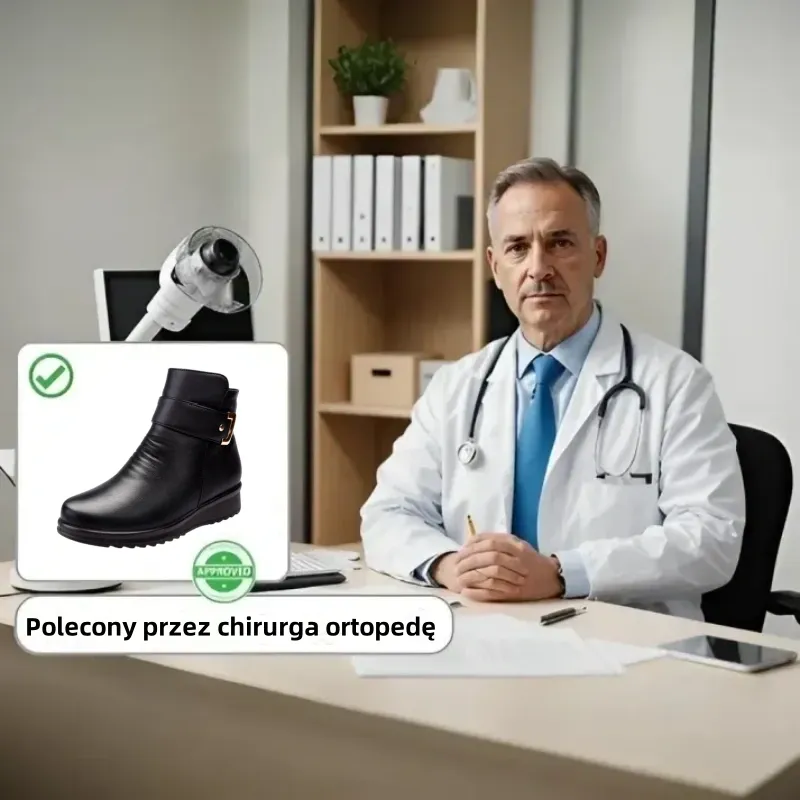 (🔥Dziś połowa ceny - nie przegap) ⏰ - Miękkie i wygodne, oryginalne wełniane skórzane buty damskie (podparcie łuku - ułatwia chodzenie)