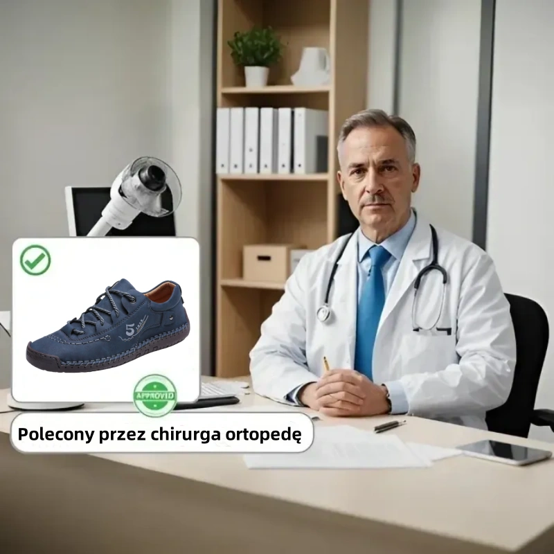 【🎁Dzisiaj 60% zniżki - Nie przegap】 Ergonomicznie zaprojektowane buty ortopedyczne - Łagodzą ból stawów 👞 Zmniejszają nacisk podczas chodzenia