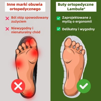🔥50% zniżki dzisiaj - Nie przegap! ⏰ Ergonomicznie zaprojektowane buty ortopedyczne - konstrukcja z podparciem łuku stopy 👞 Łatwe pozbycie się bólu stóp