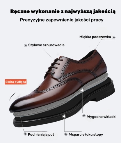 (🔥60% zniżki dzisiaj - nie przegap!) ⏰Ergonomicznie zaprojektowane --- miękkie i wygodne włoskie skórzane buty✅ (podparcie łuku stopy łagodzące dyskomfort)