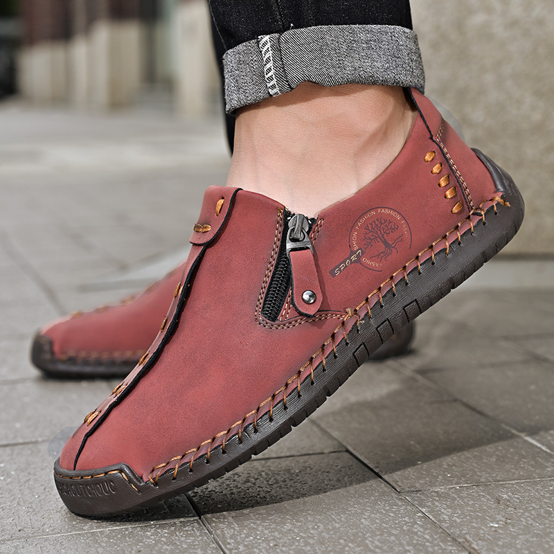 【🎉 Wiosenna wyprzedaż ograniczona czasowo – 60% zniżki, tylko dziś – nie przegap】 – Męskie buty ortopedyczne wykonane z australijskiej skóry cielęcej 👞Wygodne chodzenie i łagodzenie bólu✅