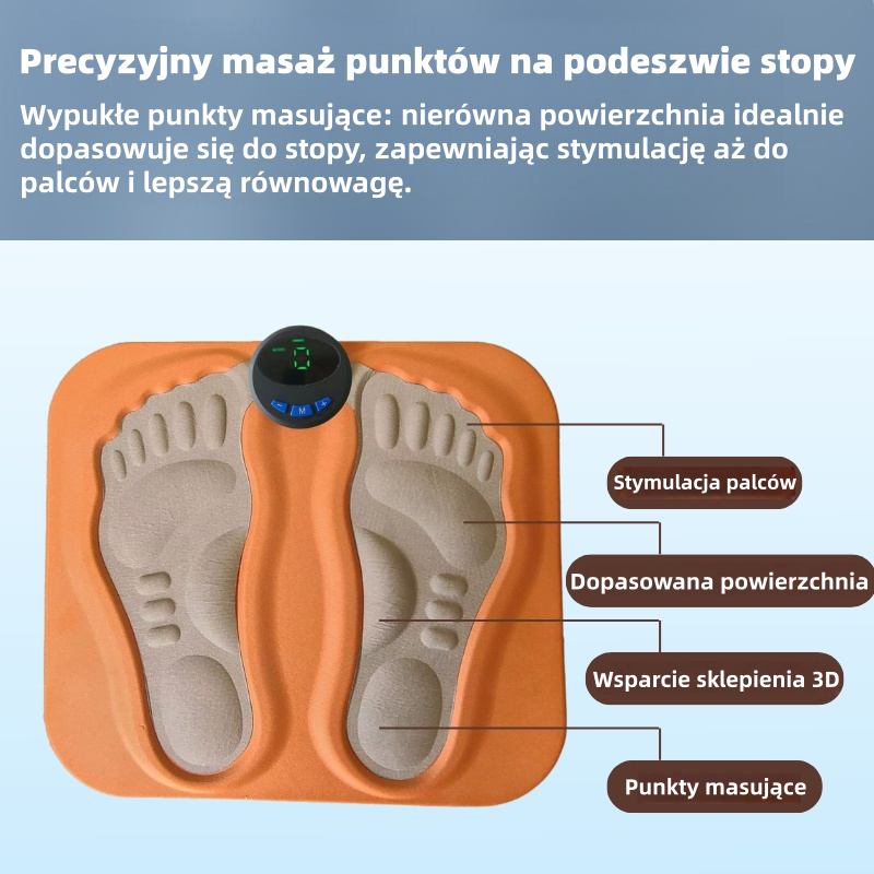 🔥50% taniej🔥  Przenośny masażer EMS 3D do stóp i łydek🦶 6 trybów | 15 poziomów intensywności | Funkcja podgrzewania ♨️
