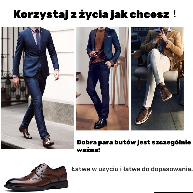 (🔥60% zniżki dzisiaj - nie przegap!) ⏰Ergonomicznie zaprojektowane --- miękkie i wygodne włoskie skórzane buty✅ (podparcie łuku stopy łagodzące dyskomfort)