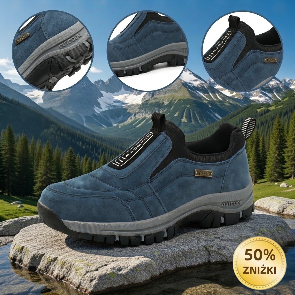 🔥Dzisiejsza oferta specjalna🦌Buty premium ze skóry jeleniej 🦶 Łagodzą ból stóp i zapalenie rozcięgna podeszwowego ✅Wodoodporne, antypoślizgowe, miękkie i wygodne