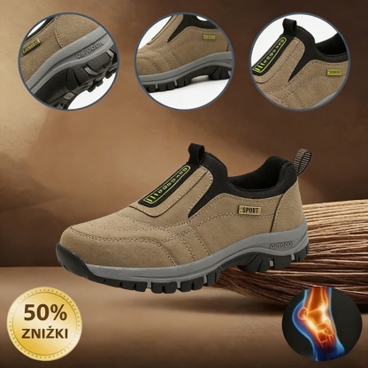 🔥Dzisiejsza oferta specjalna🦌Buty premium ze skóry jeleniej 🦶 Łagodzą ból stóp i zapalenie rozcięgna podeszwowego ✅Wodoodporne, antypoślizgowe, miękkie i wygodne