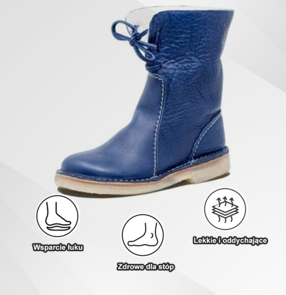 (🔥Ograniczona czasowo zniżka 50% - Nie przegap!)⏰ - Miękkie i wygodne buty z owczej skóry w stylu vintage (z podparciem łuku stopy dla łatwiejszego chodzenia)