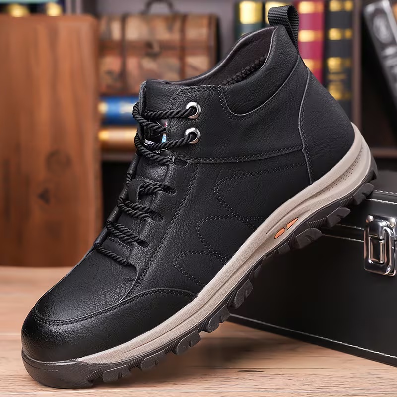 🎁Oferta specjalna z okazji rocznicy｜Męskie skórzane buty ortopedyczne 👞 Amortyzacja i ulga w ucisku • Stabilność i antypoślizgowość • Całodzienny komfort