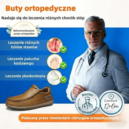 ⏰Oferta specjalna ograniczona czasowo z 60% zniżką🐂Wysokiej jakości skóra bydlęca👞Szyte ręcznie✅Wodoodporne i antypoślizgowe✅Wsparcie łuku stopy✅Wygodne chodzenie