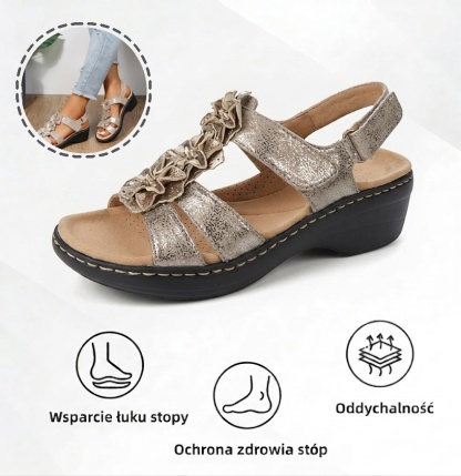 ⏰Wiosenna wyprzedaż w połowie ceny🔥Letnie sandały ortopedyczne ✅Wsparcie łuku stopy ✅Wygodne i bezbolesne chodzenie ✅Ergonomiczna konstrukcja
