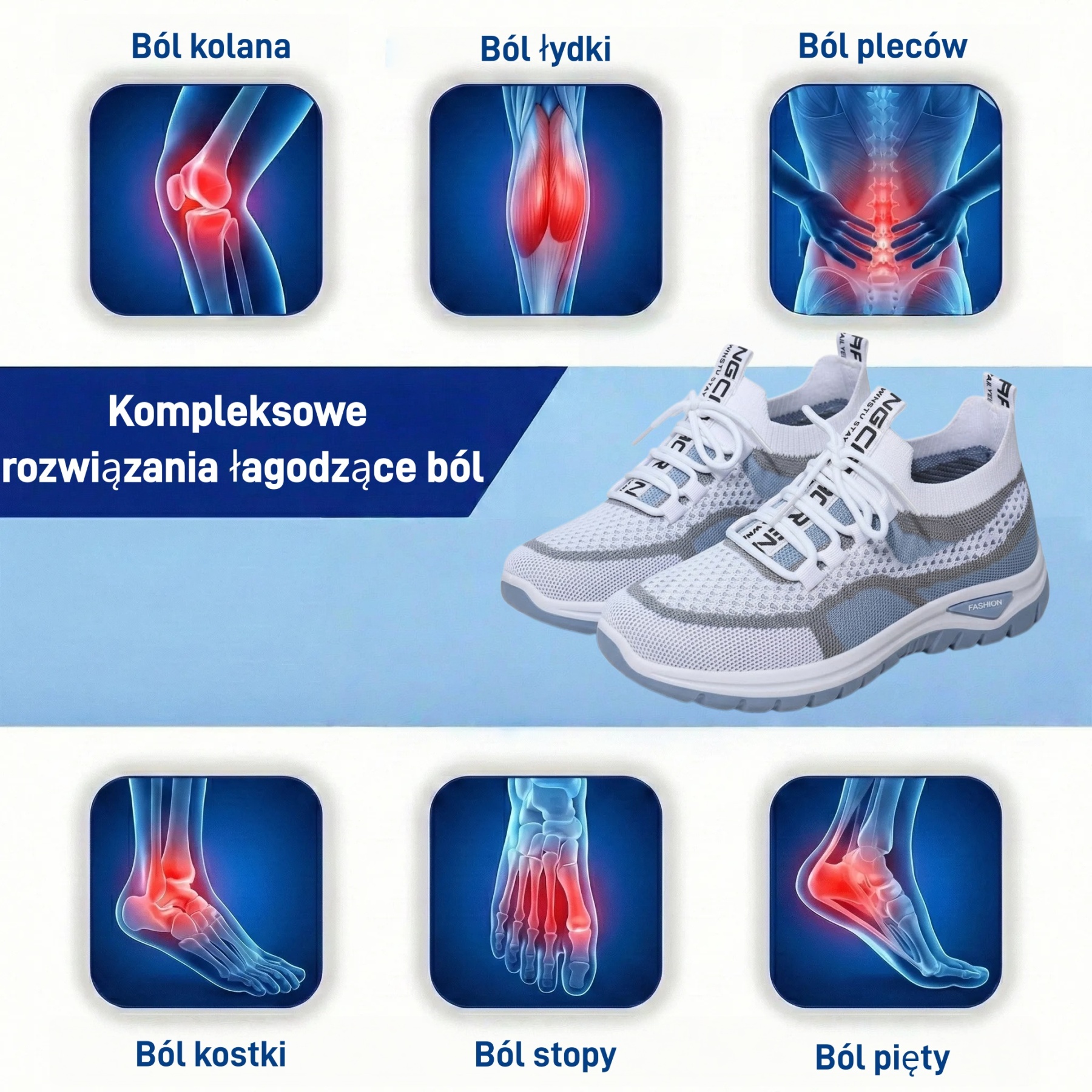 🔥50% zniżki dzisiaj - Nie przegap! ⏰ Ergonomicznie zaprojektowane buty ortopedyczne - konstrukcja z podparciem łuku stopy 👞 Łatwe pozbycie się bólu stóp