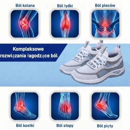 🔥50% zniżki dzisiaj - Nie przegap! ⏰ Ergonomicznie zaprojektowane buty ortopedyczne - konstrukcja z podparciem łuku stopy 👞 Łatwe pozbycie się bólu stóp
