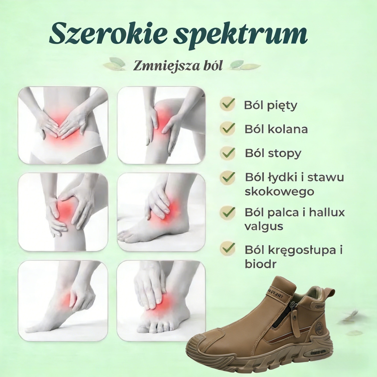 🔥 Ostatnia szansa – 50% zniżki! ⏰ Najnowsze buty ortopedyczne, wygodne w noszeniu na co dzień 🦶 Zmniejszają ucisk i zmęczenie nóg